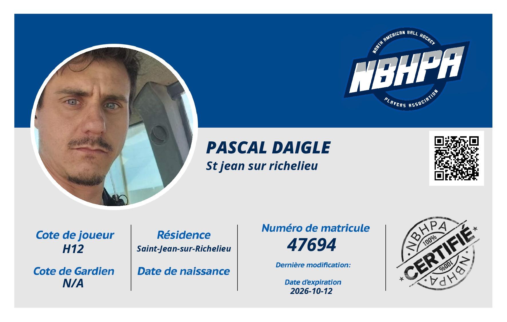 Pascal Daigle