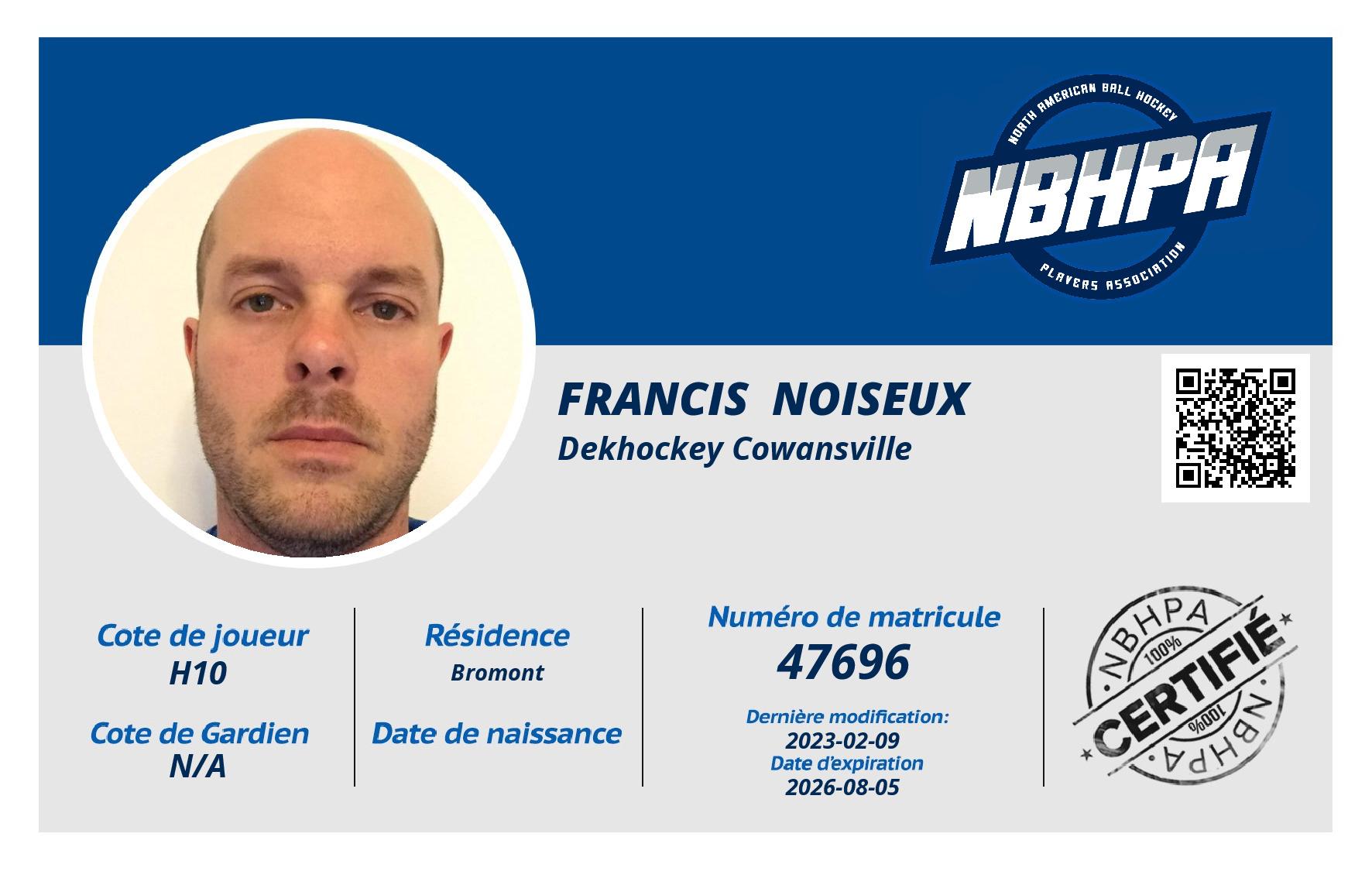 Francis  Noiseux 