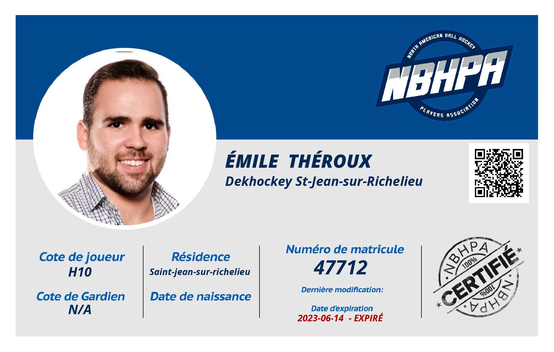 Émile  Théroux