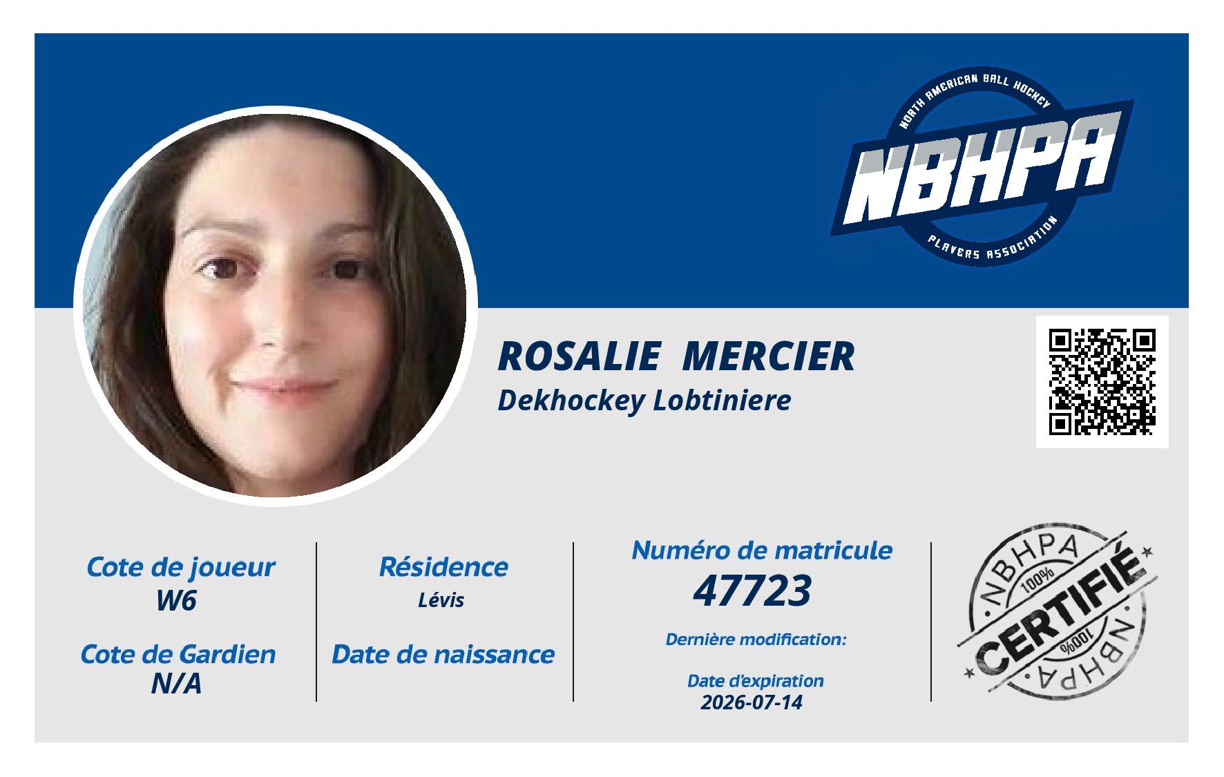 Rosalie  Mercier