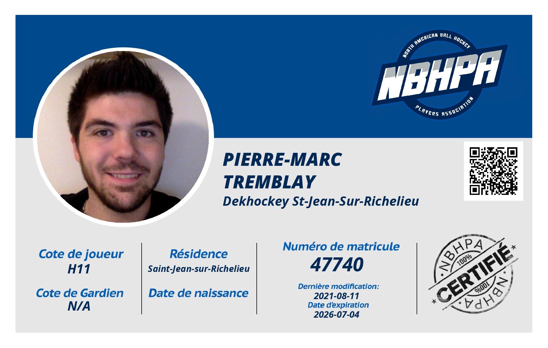 Pierre-Marc Tremblay