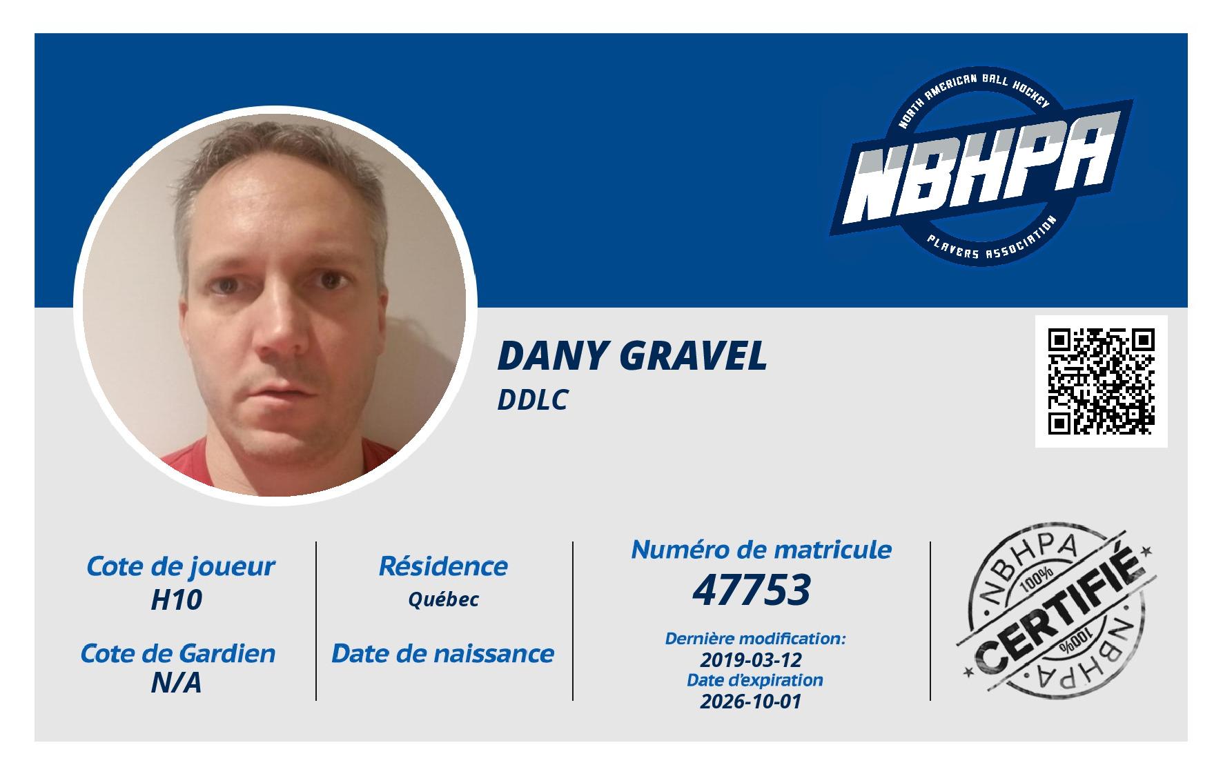 Dany Gravel