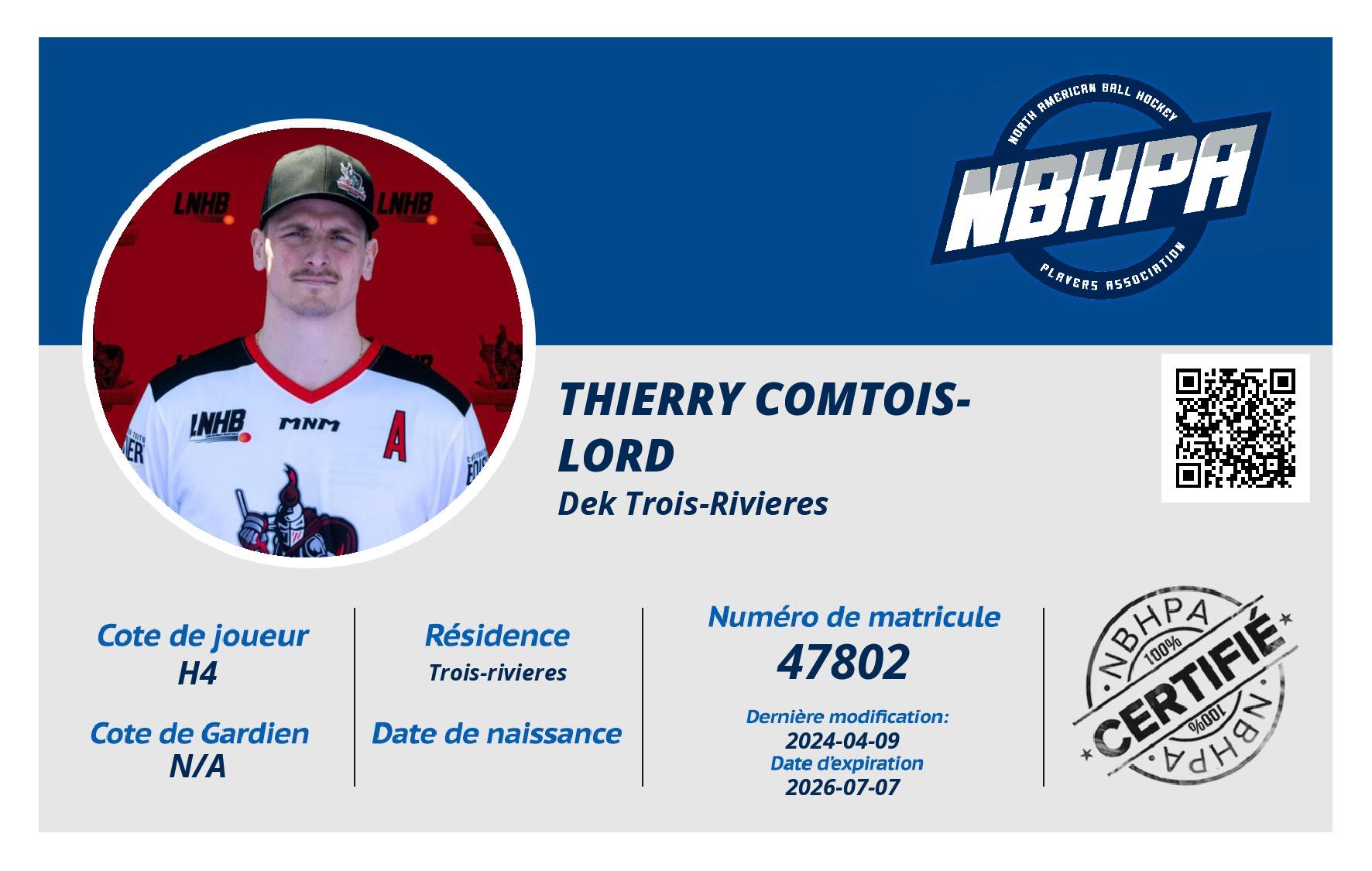 Thierry Comtois-Lord