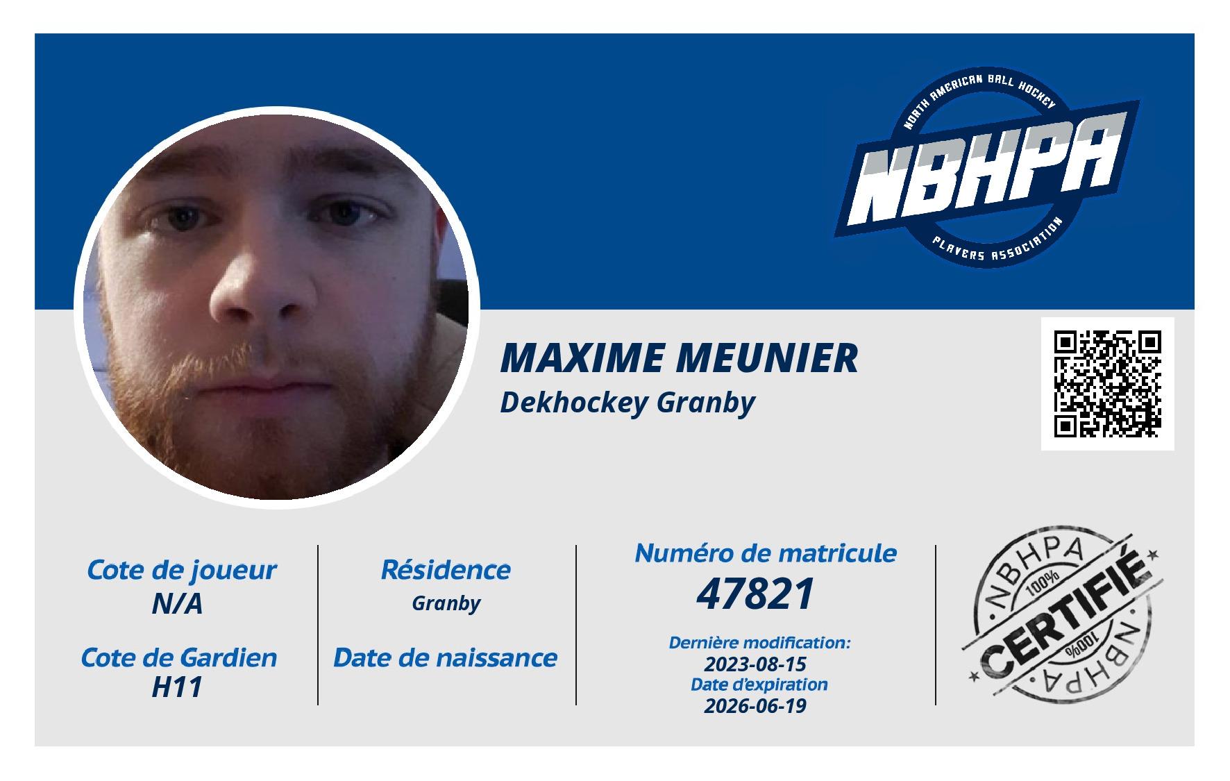 Maxime Meunier