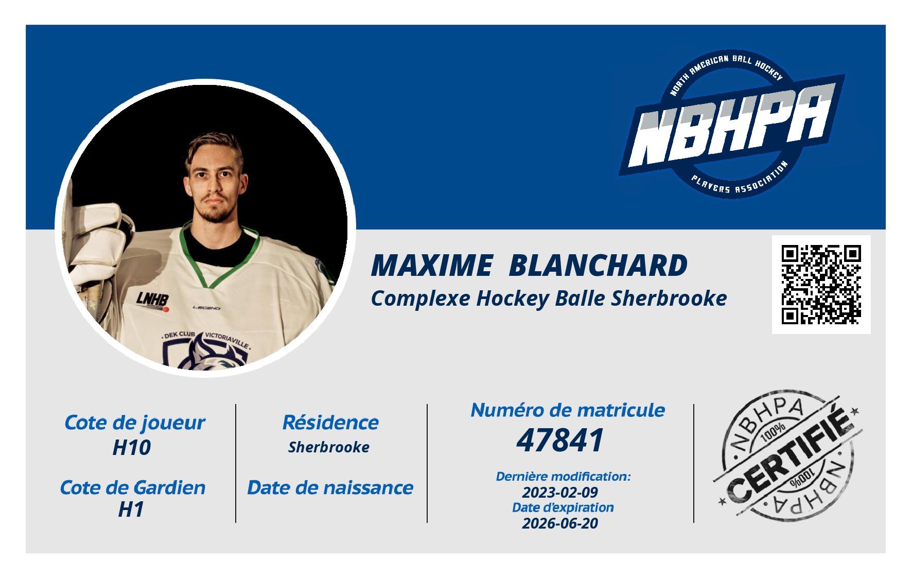 Maxime  Blanchard