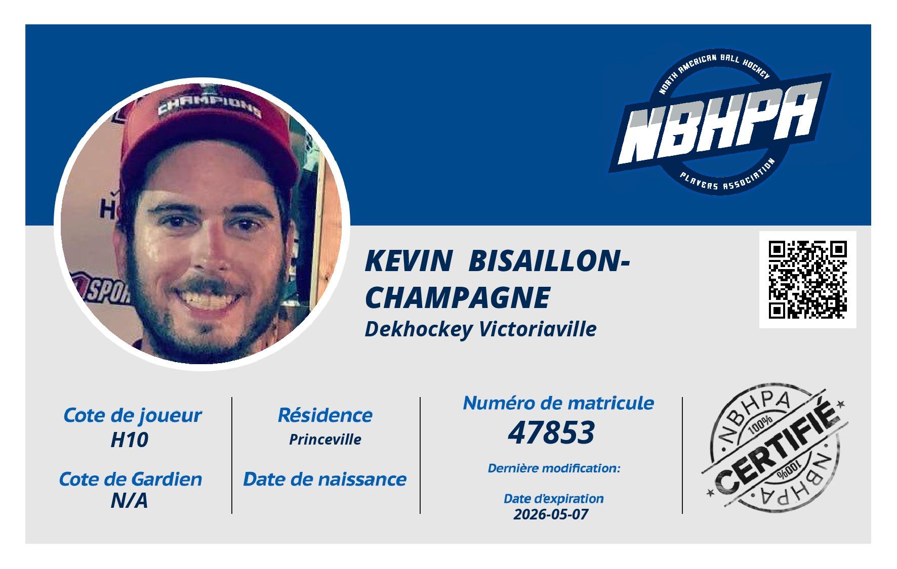 Kevin  Bisaillon-Champagne