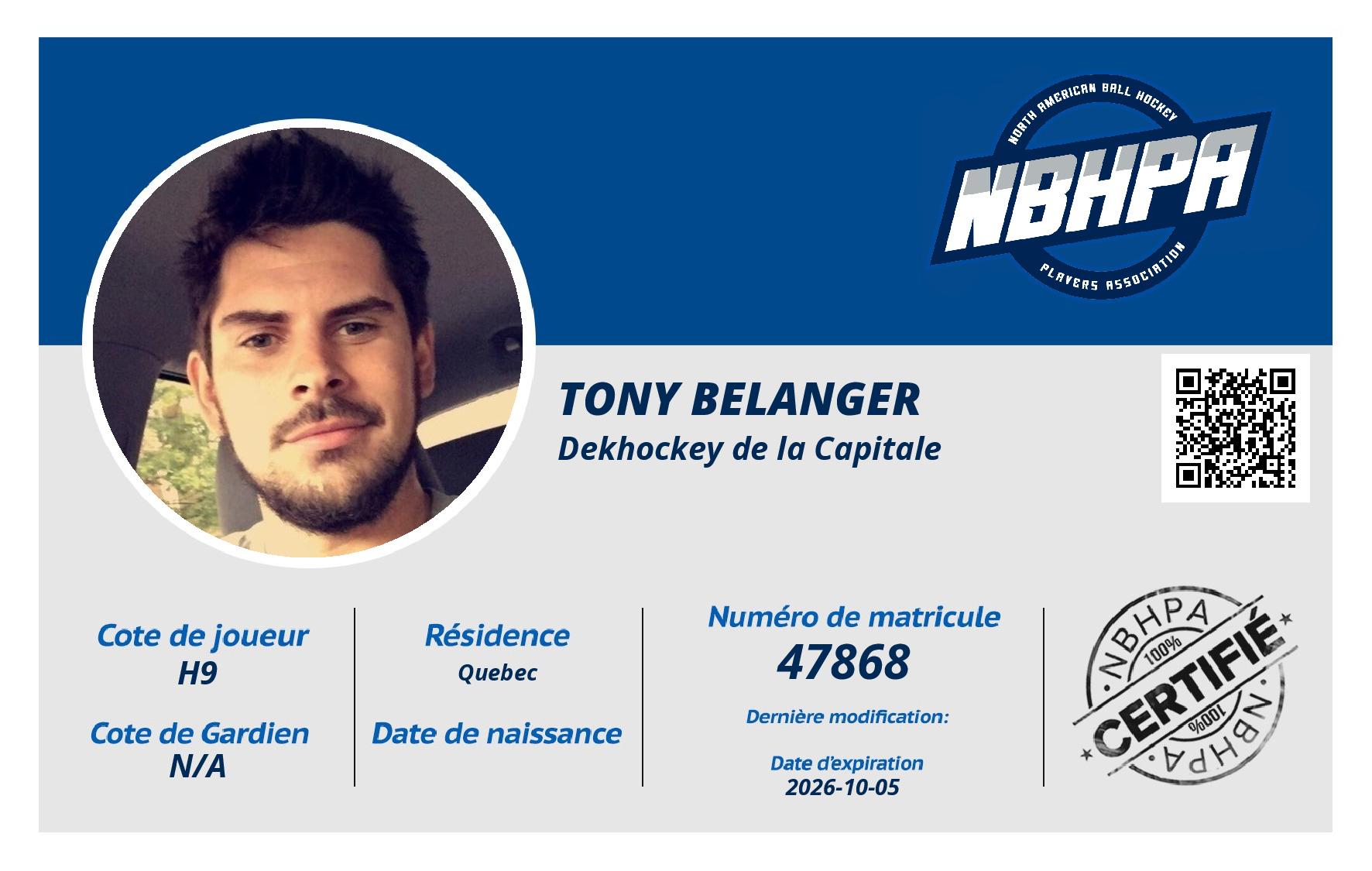 Tony Belanger