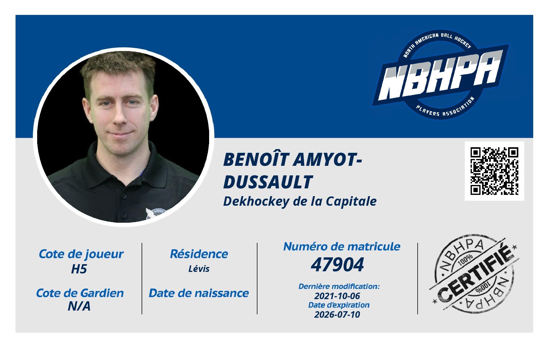 Benoît Amyot-Dussault