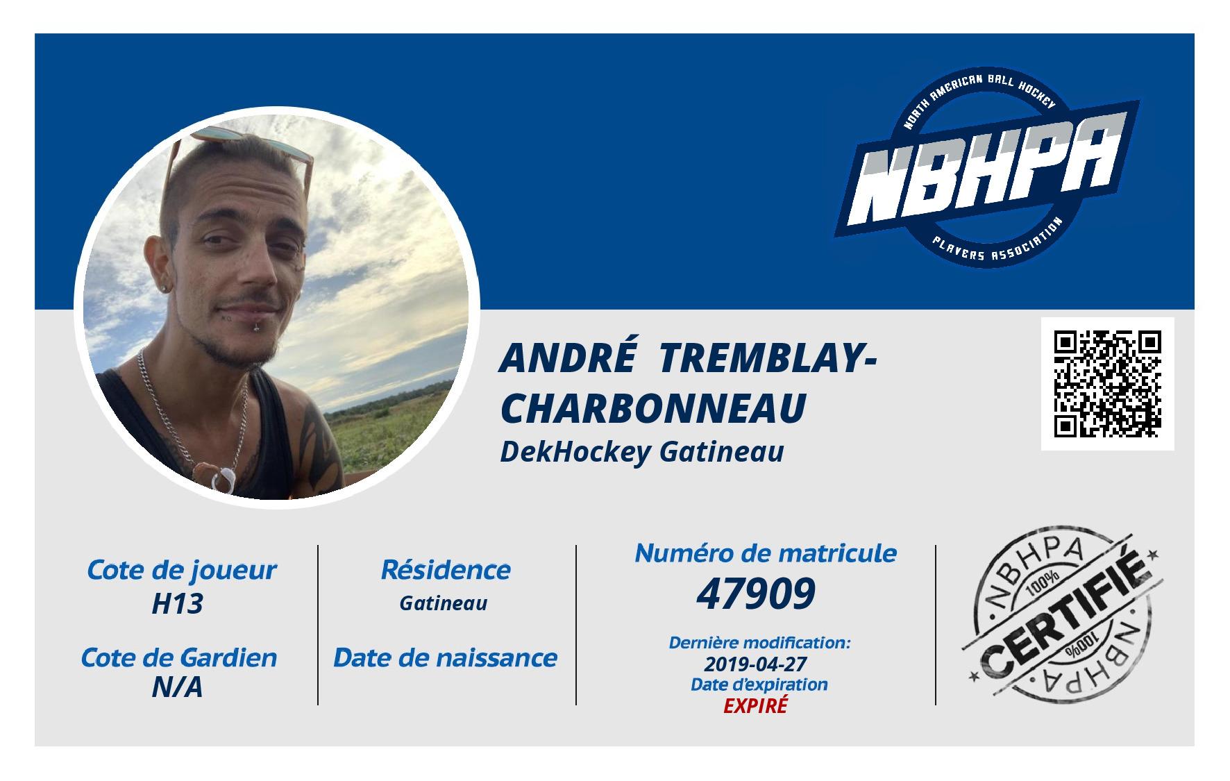 André  Tremblay-Charbonneau 
