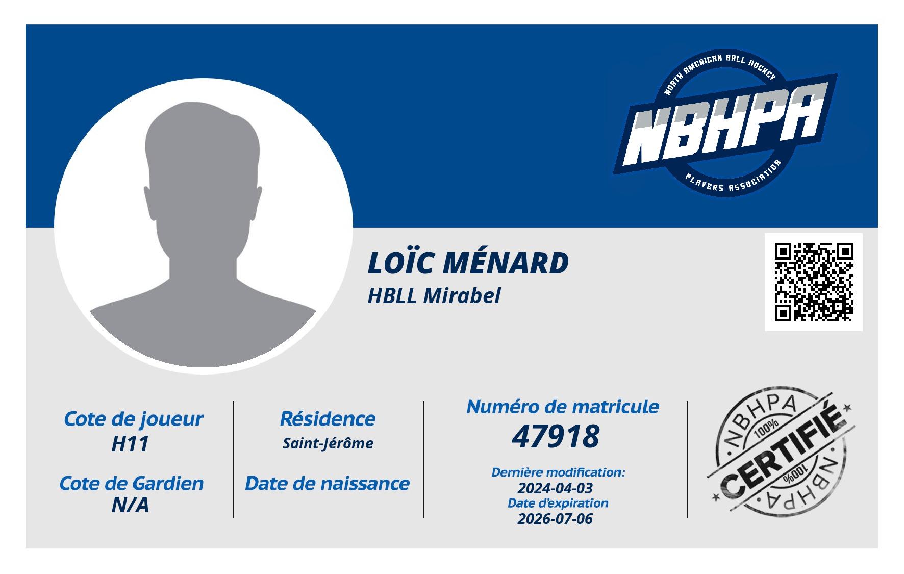 Loïc Ménard