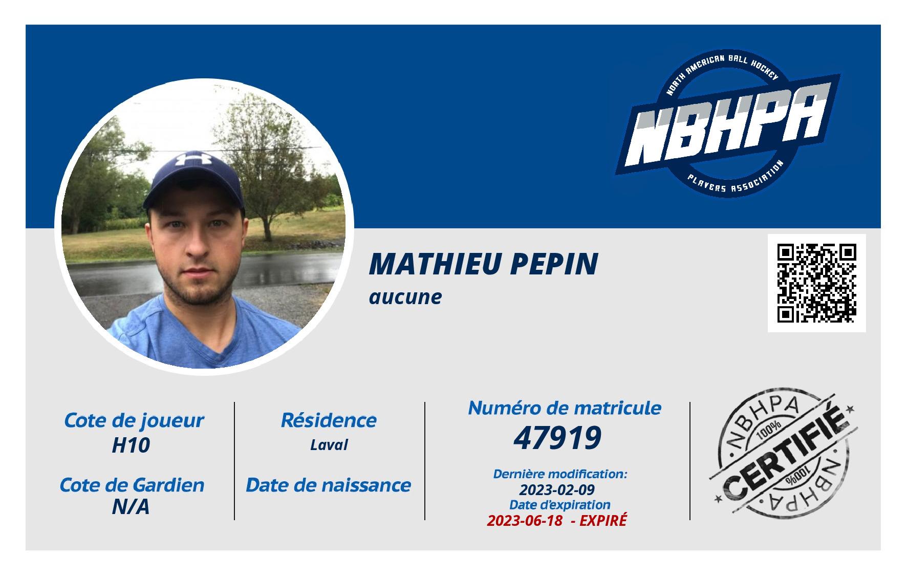 Mathieu Pepin