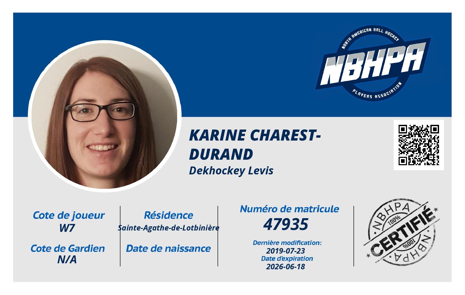 Karine Charest-Durand