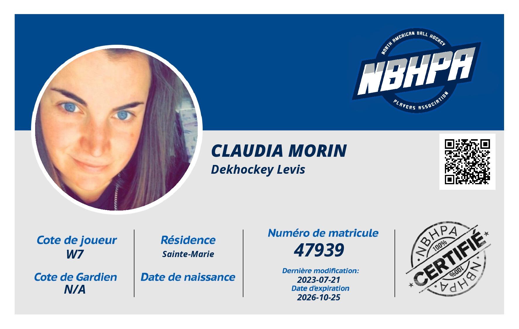 Claudia Morin