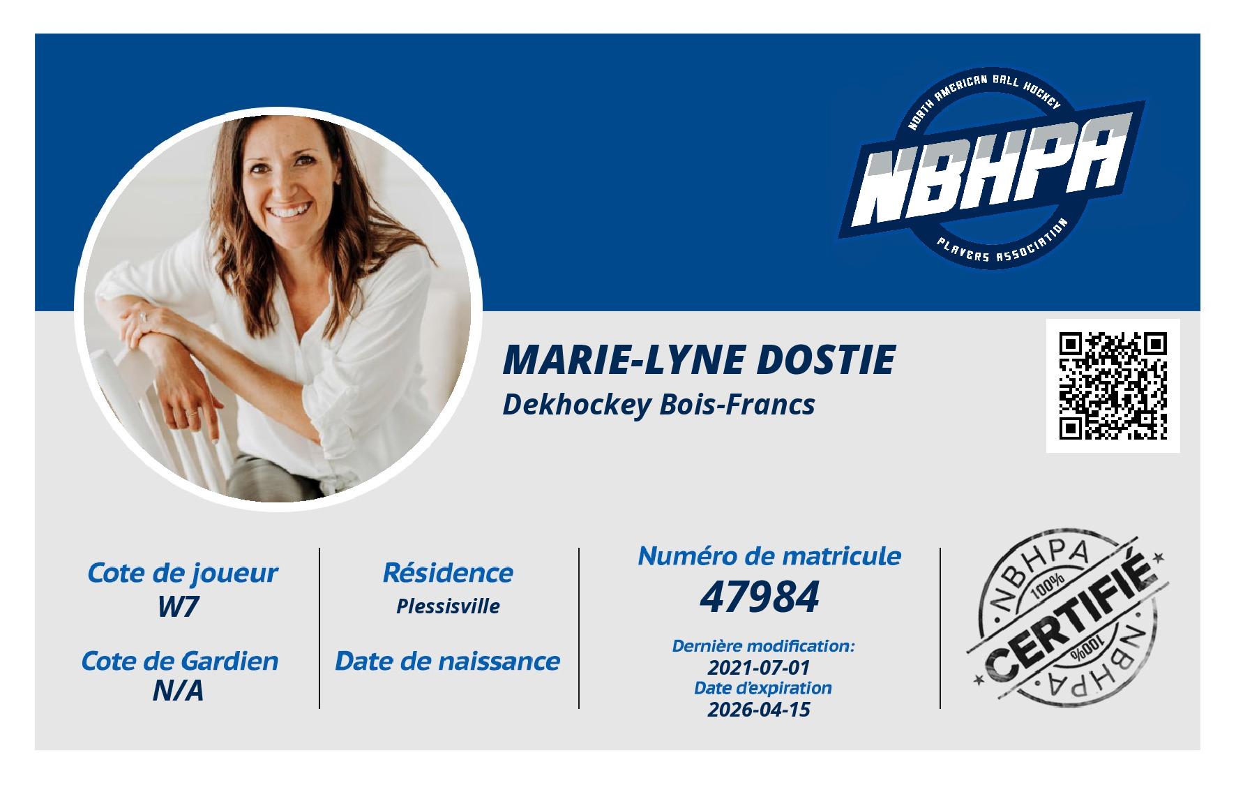 Marie-Lyne Dostie