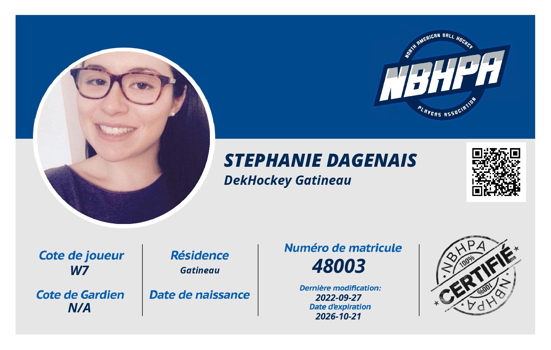 Stephanie Dagenais