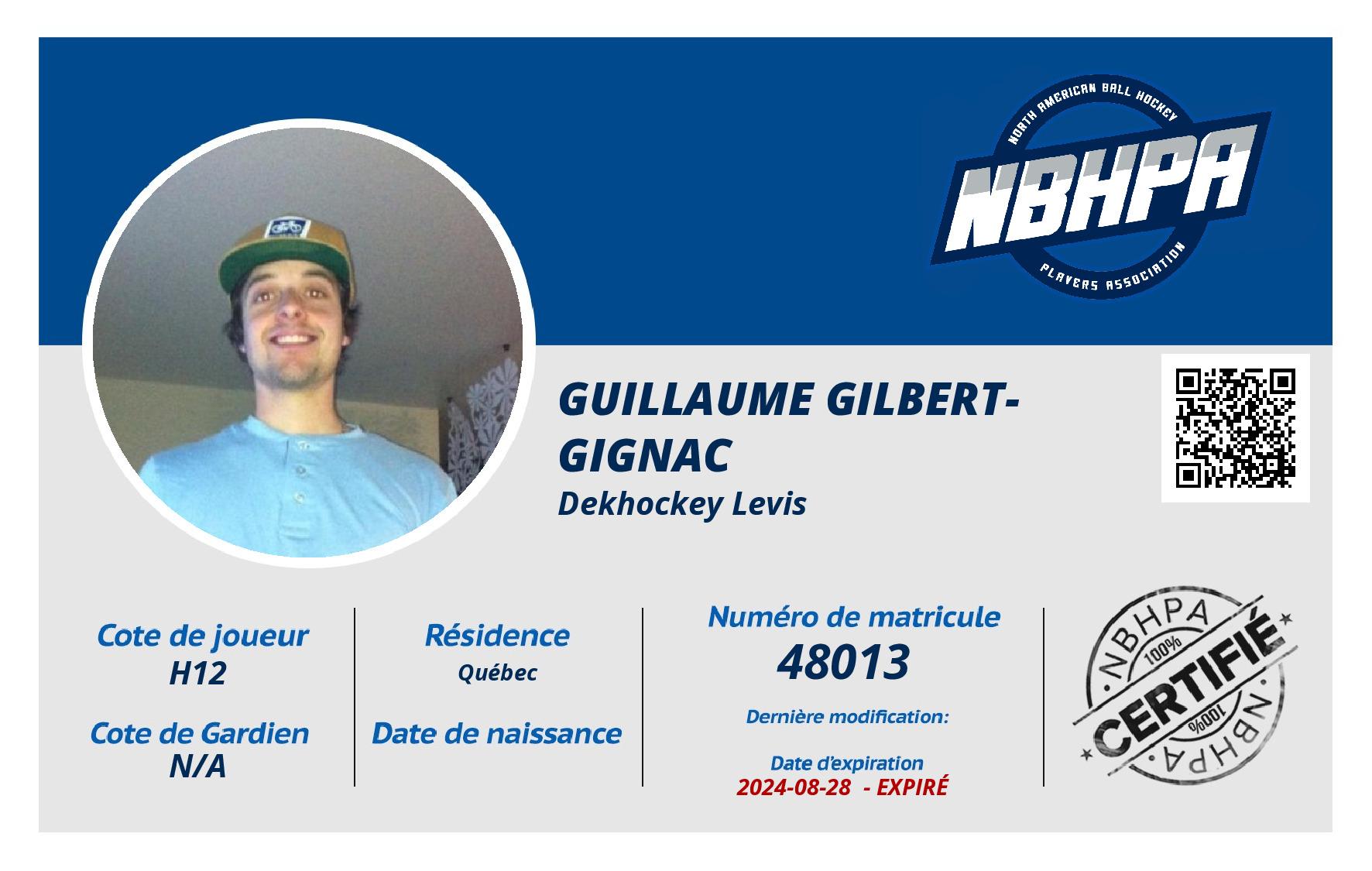 Guillaume Gilbert-Gignac