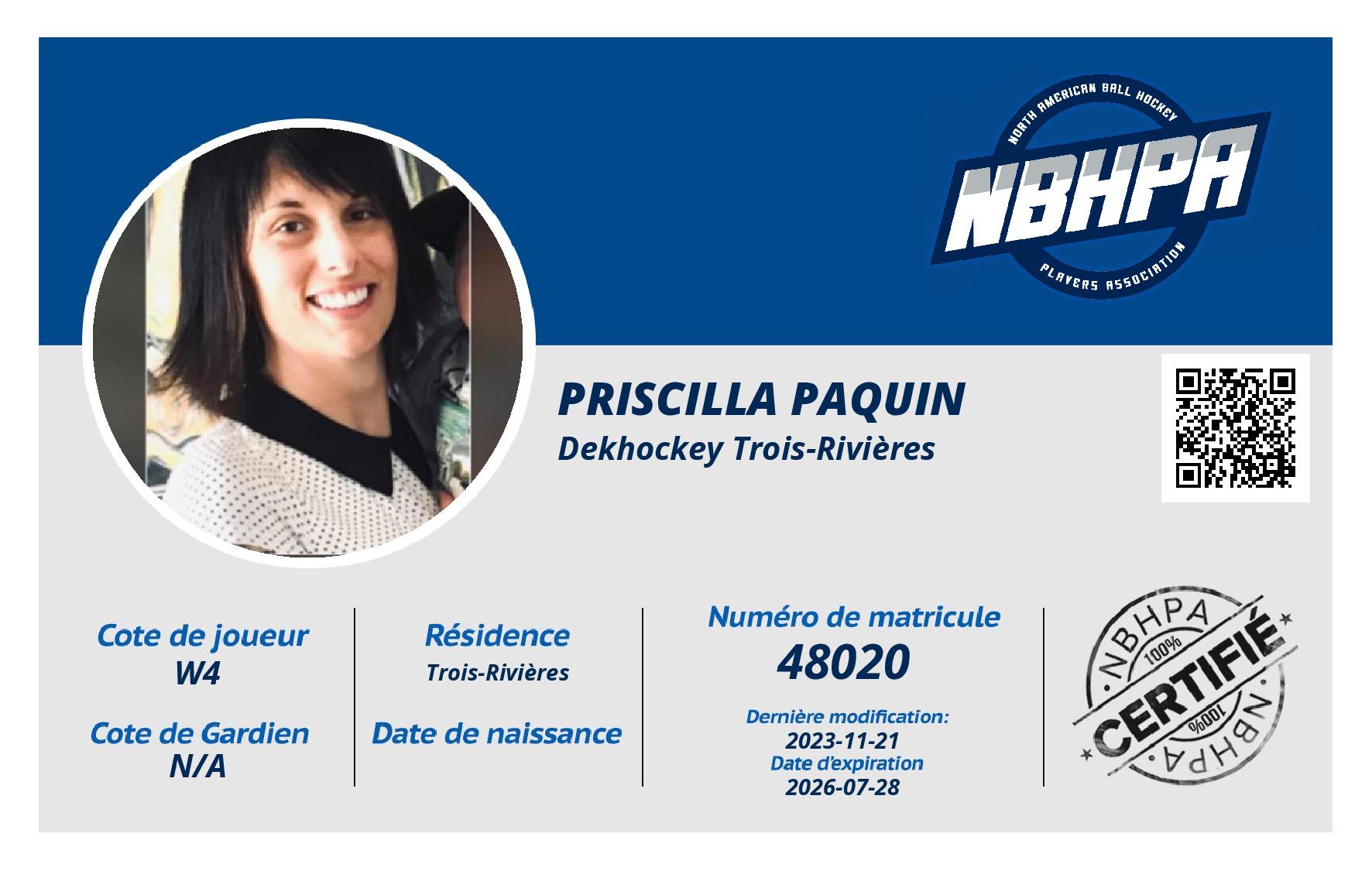 Priscilla Paquin