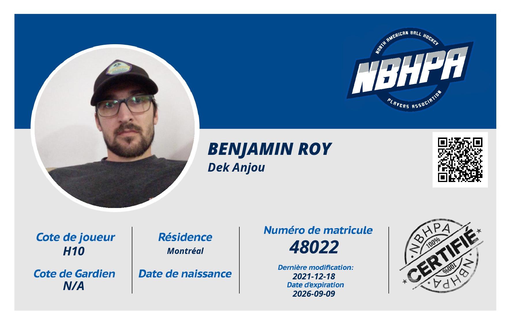 Benjamin Roy