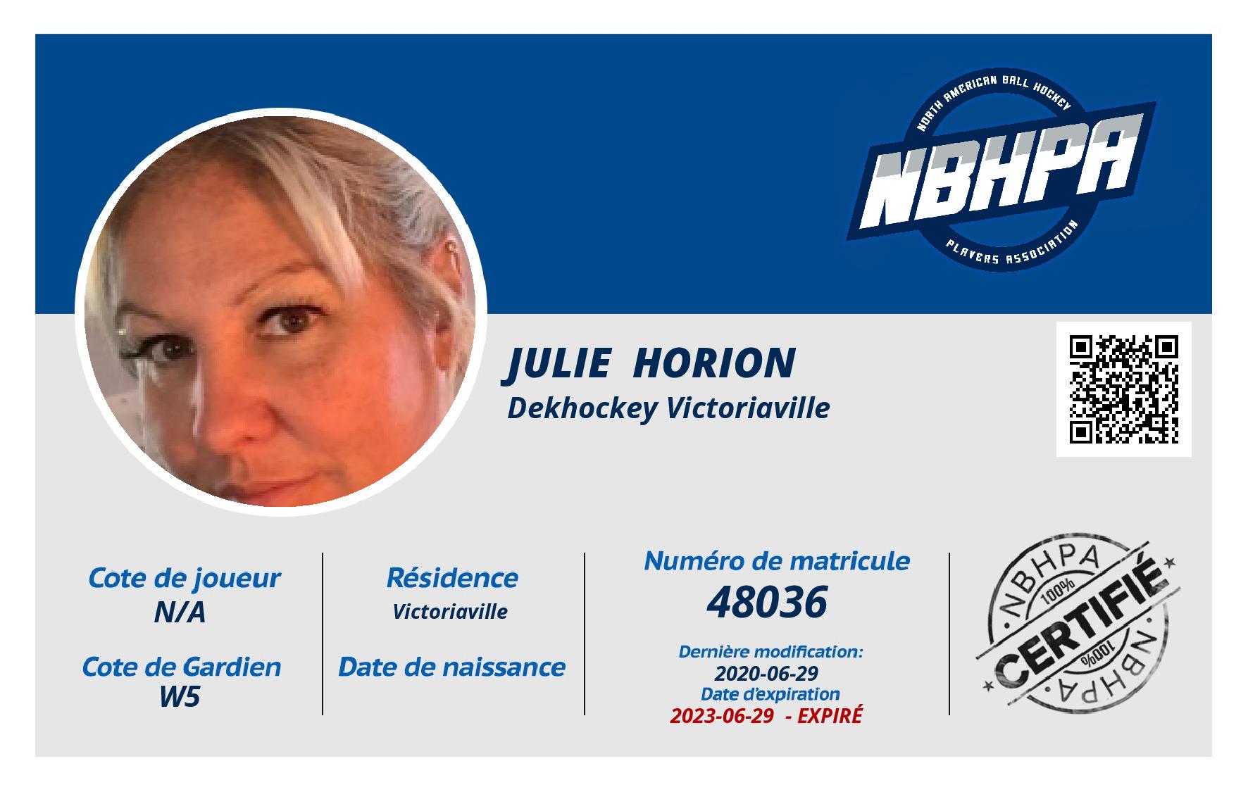 Julie  Horion