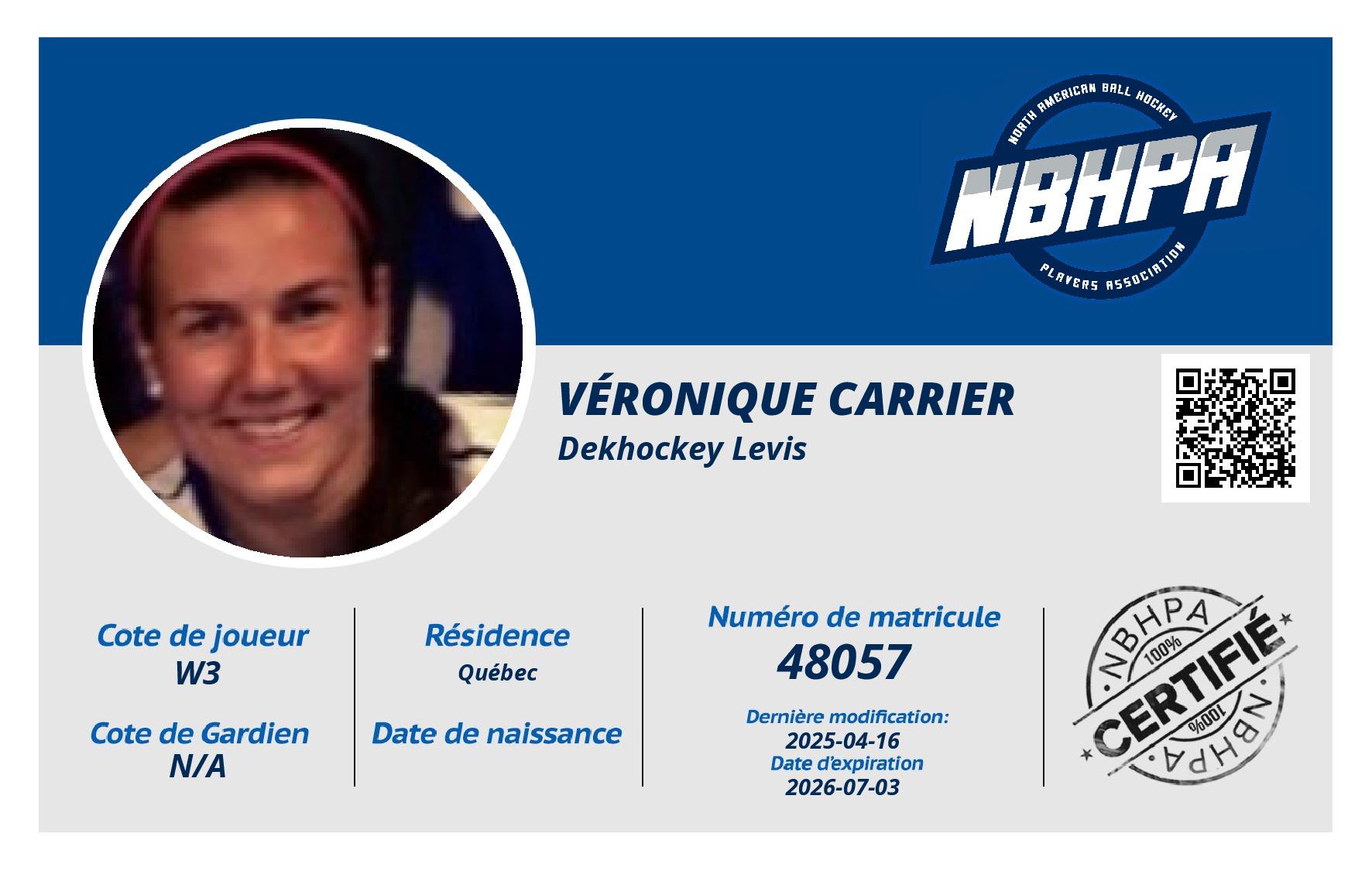 Véronique Carrier