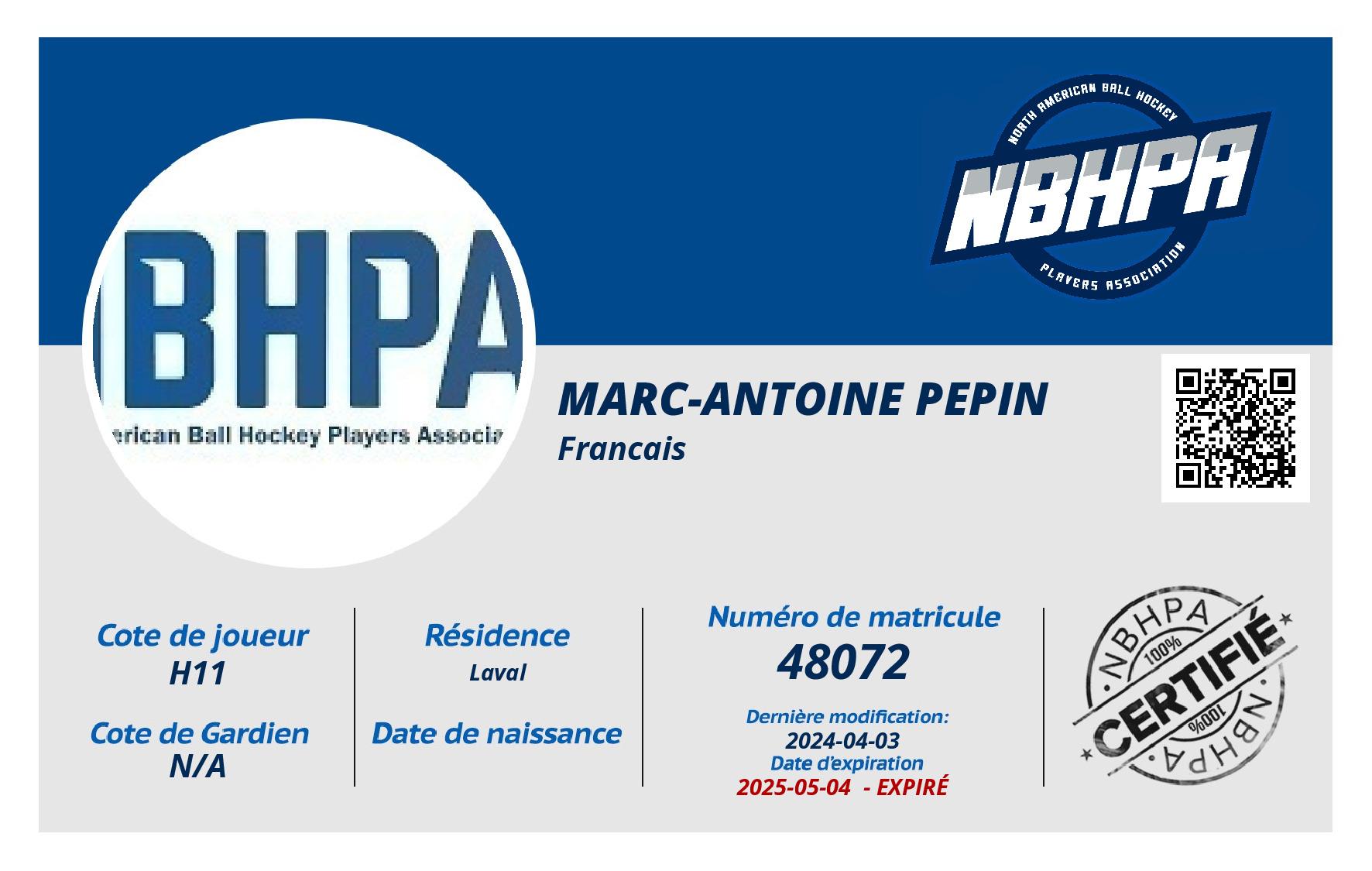 Marc-Antoine Pepin