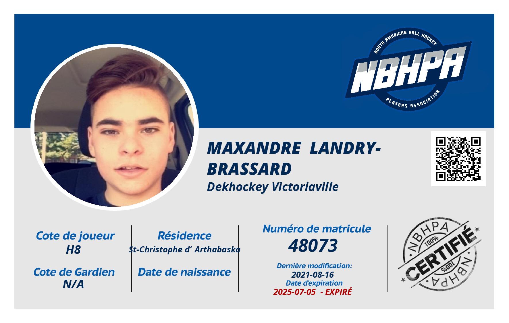 Maxandre  Landry-Brassard