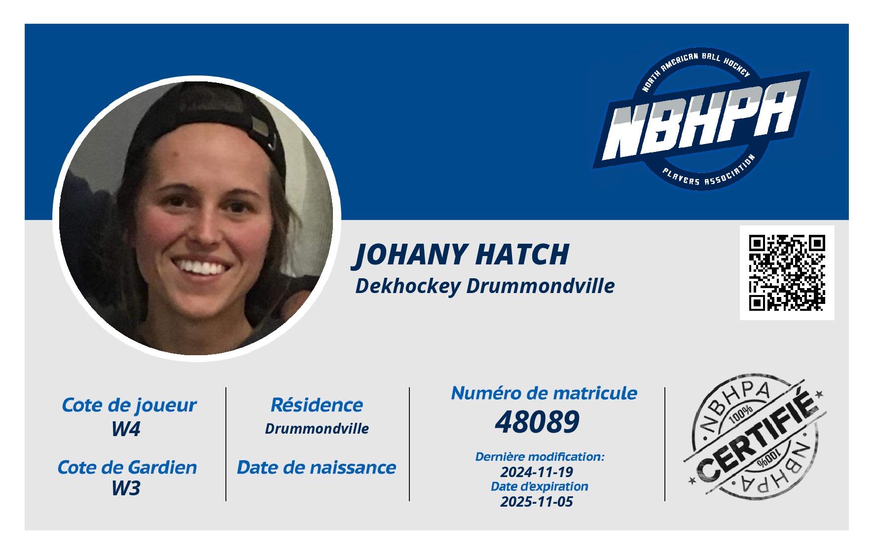 Johany Hatch