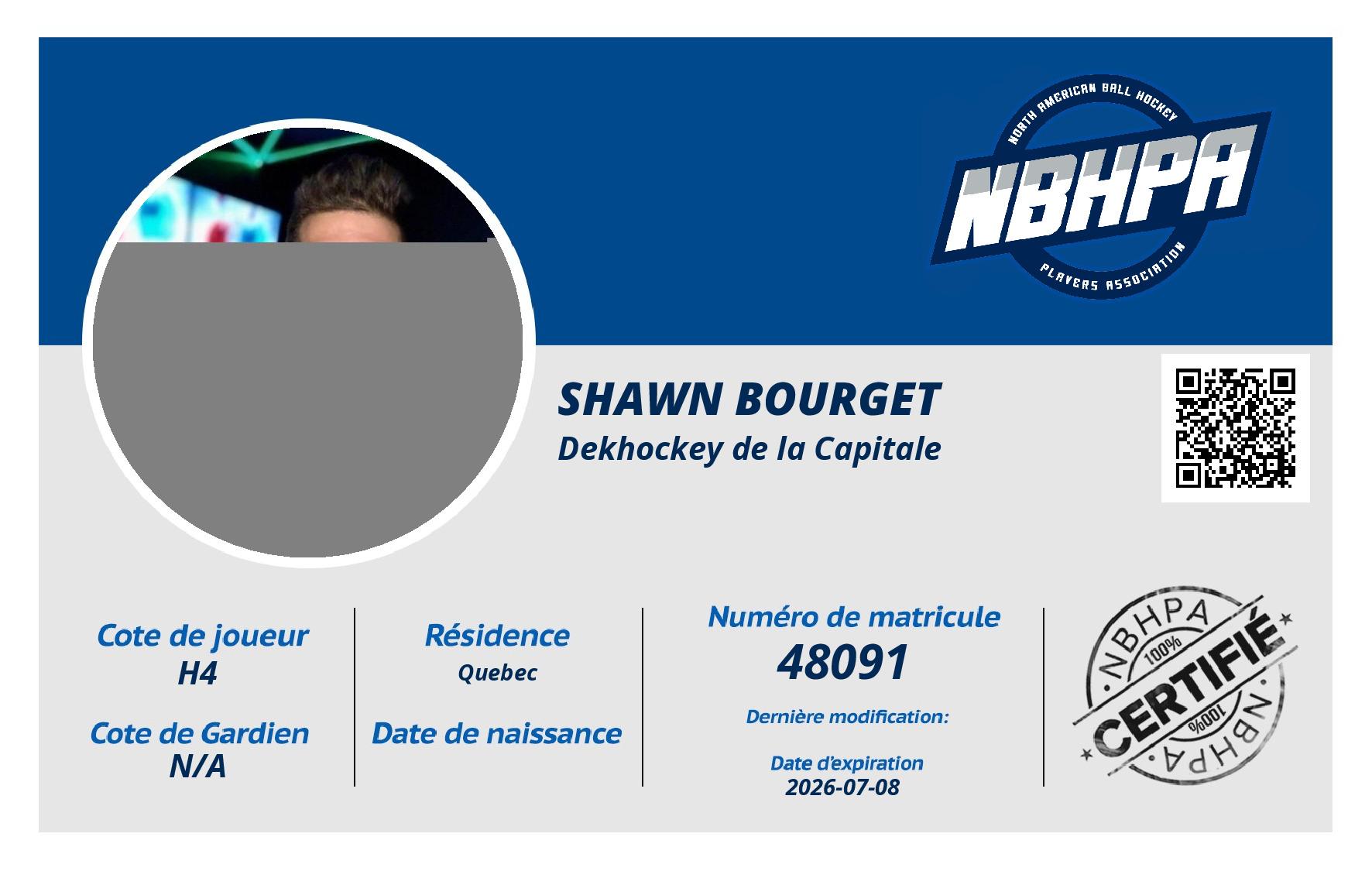 Shawn Bourget