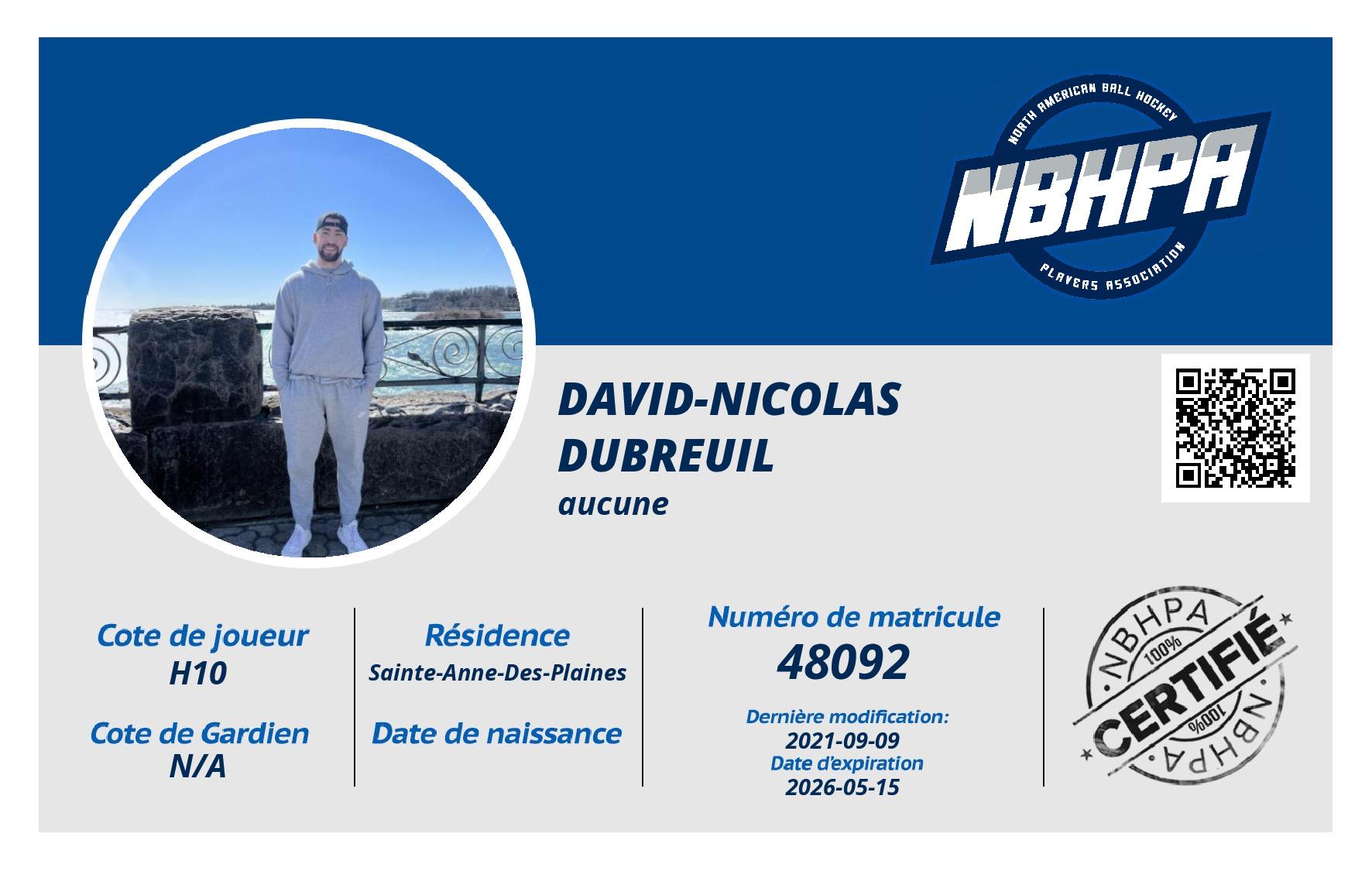 David-Nicolas Dubreuil