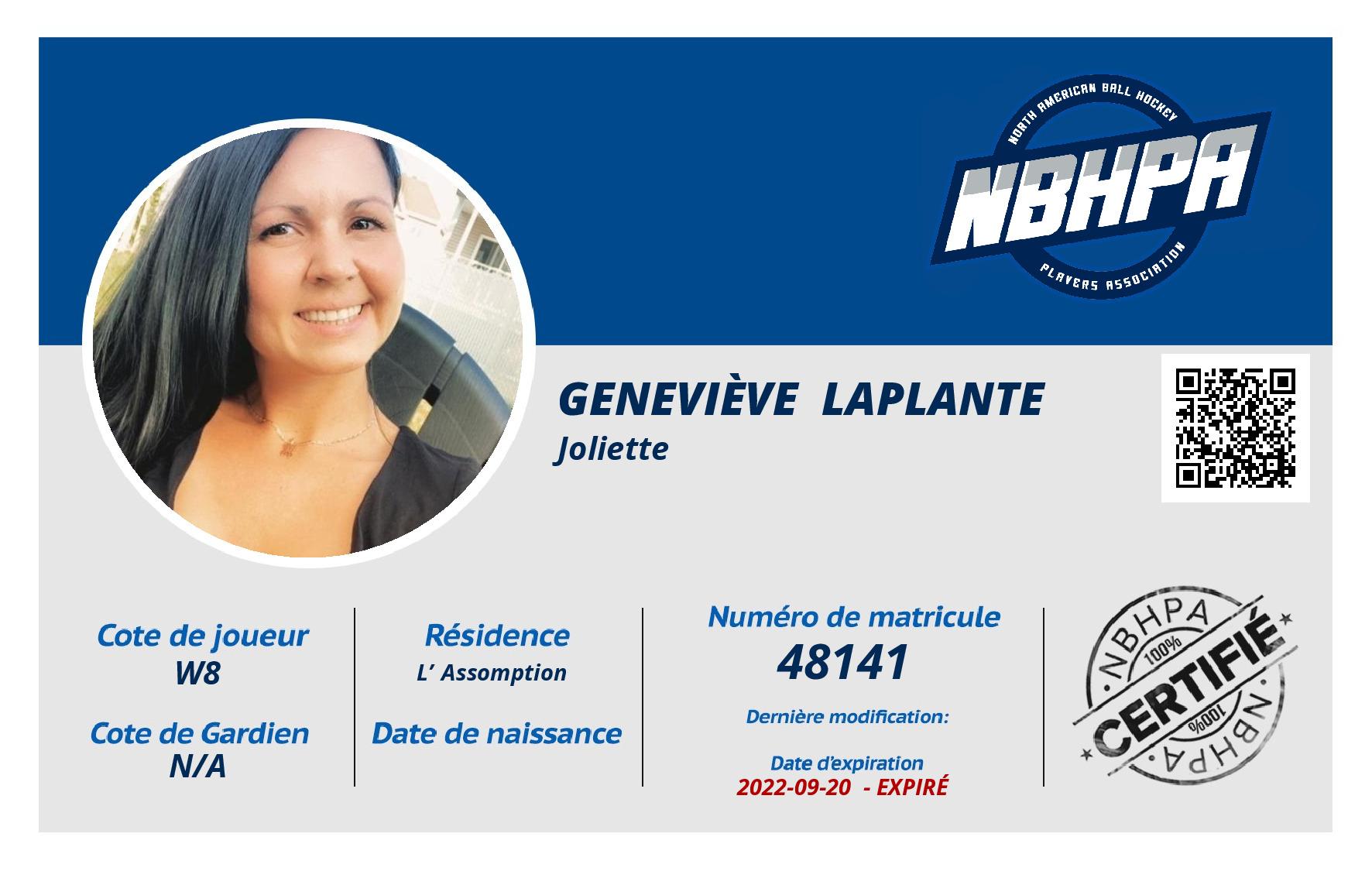 Geneviève  Laplante 