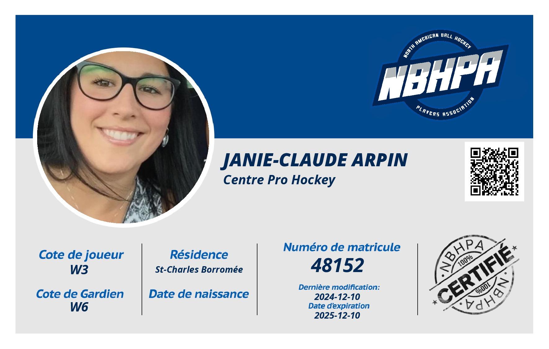 Janie-Claude Arpin