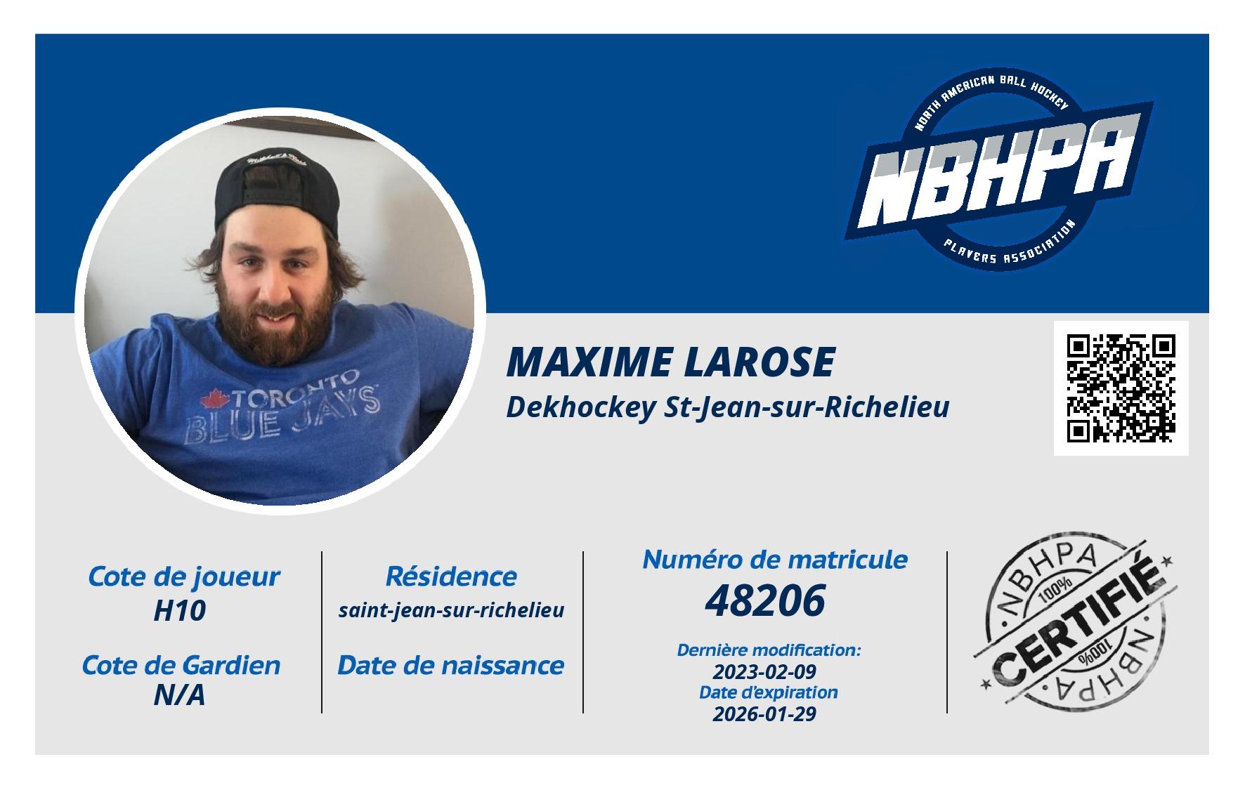 maxime larose