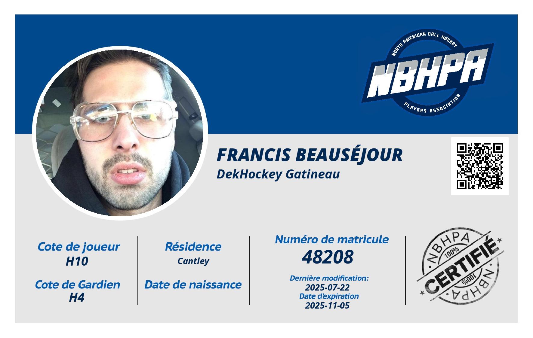Francis Beauséjour