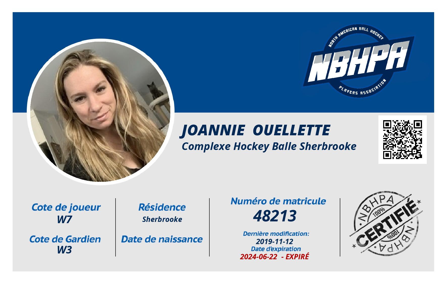 Joannie  Ouellette 