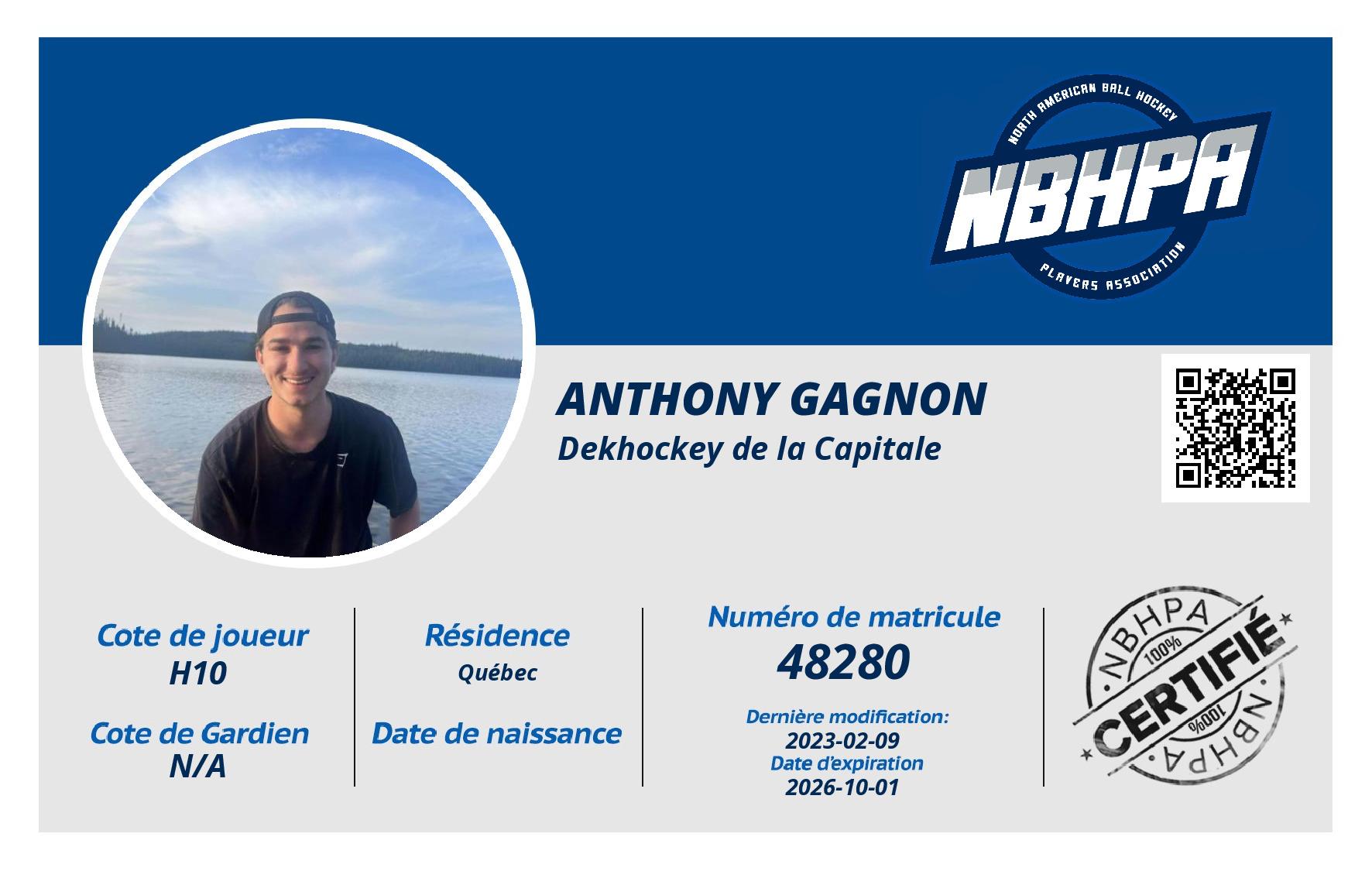 Anthony Gagnon