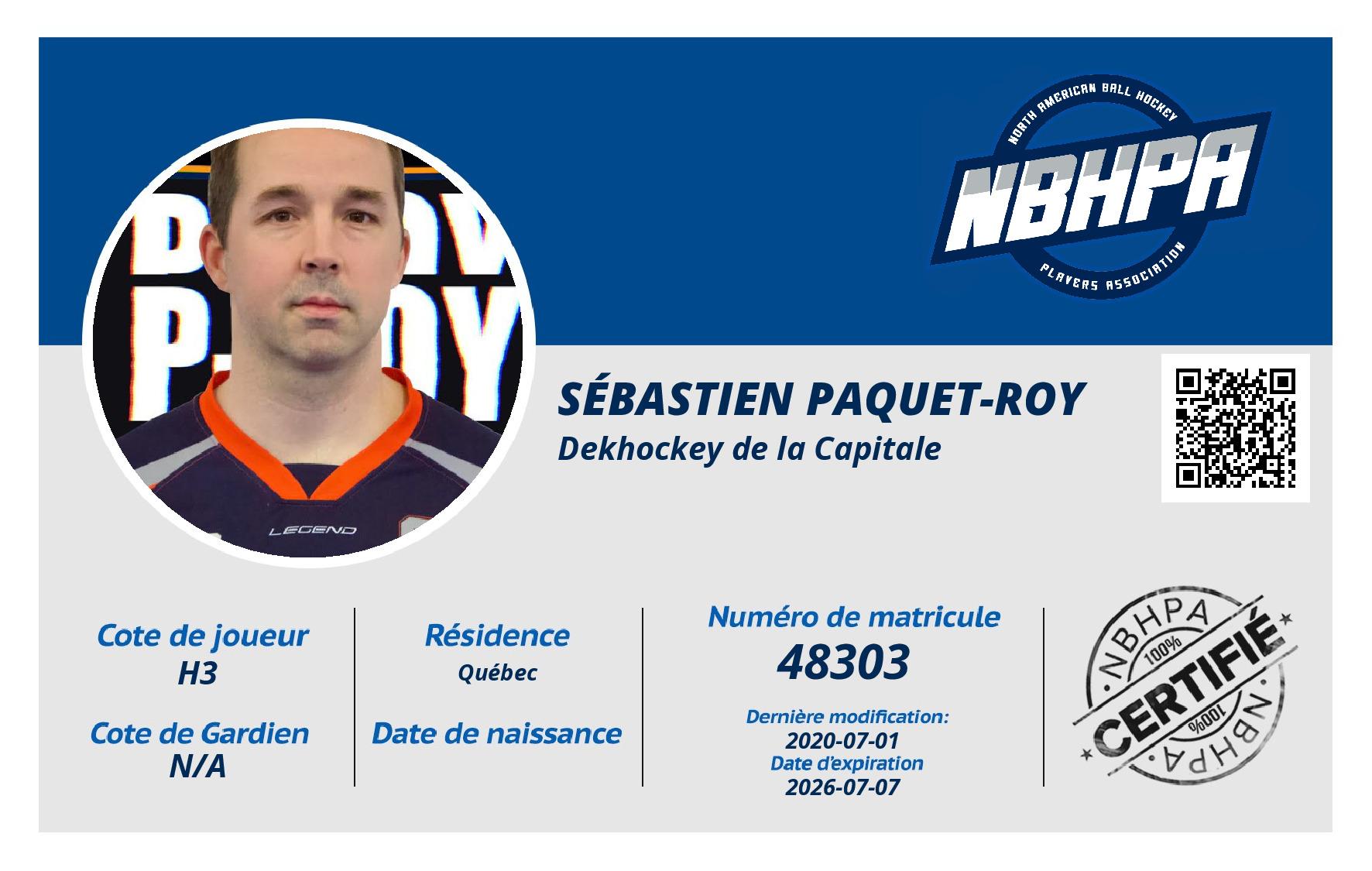 Sébastien Paquet-Roy
