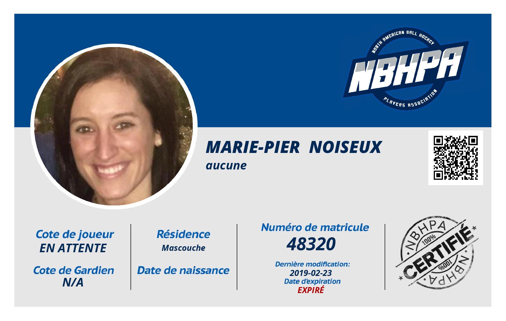 Marie-Pier  Noiseux