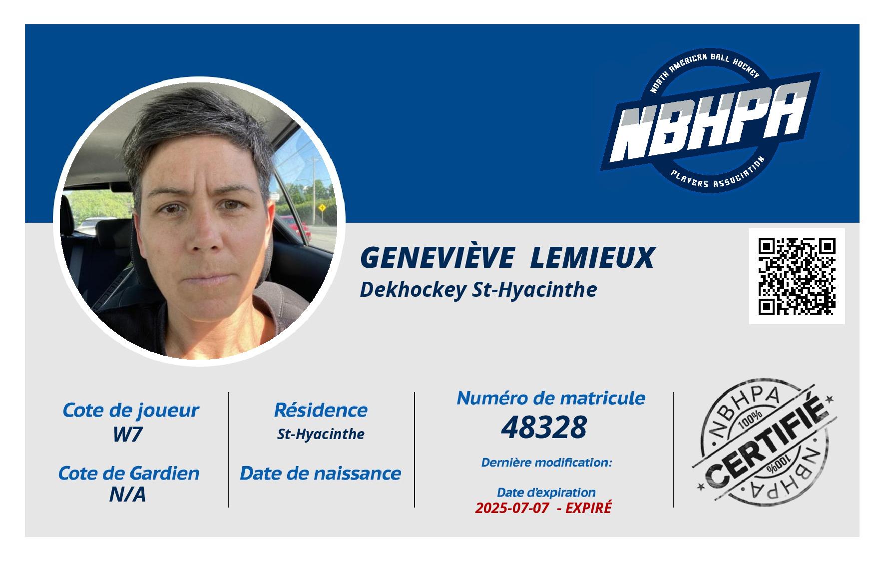 Geneviève  Lemieux