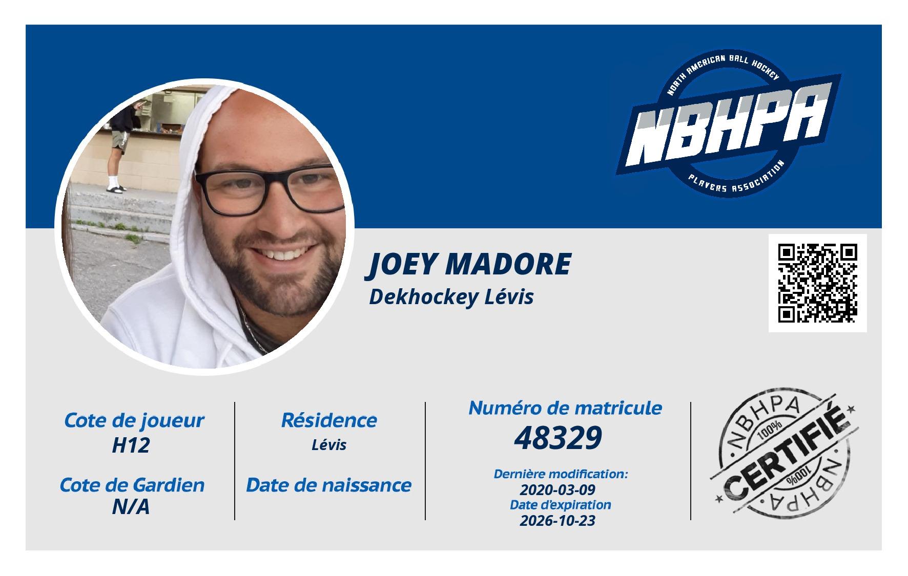 Joey Madore