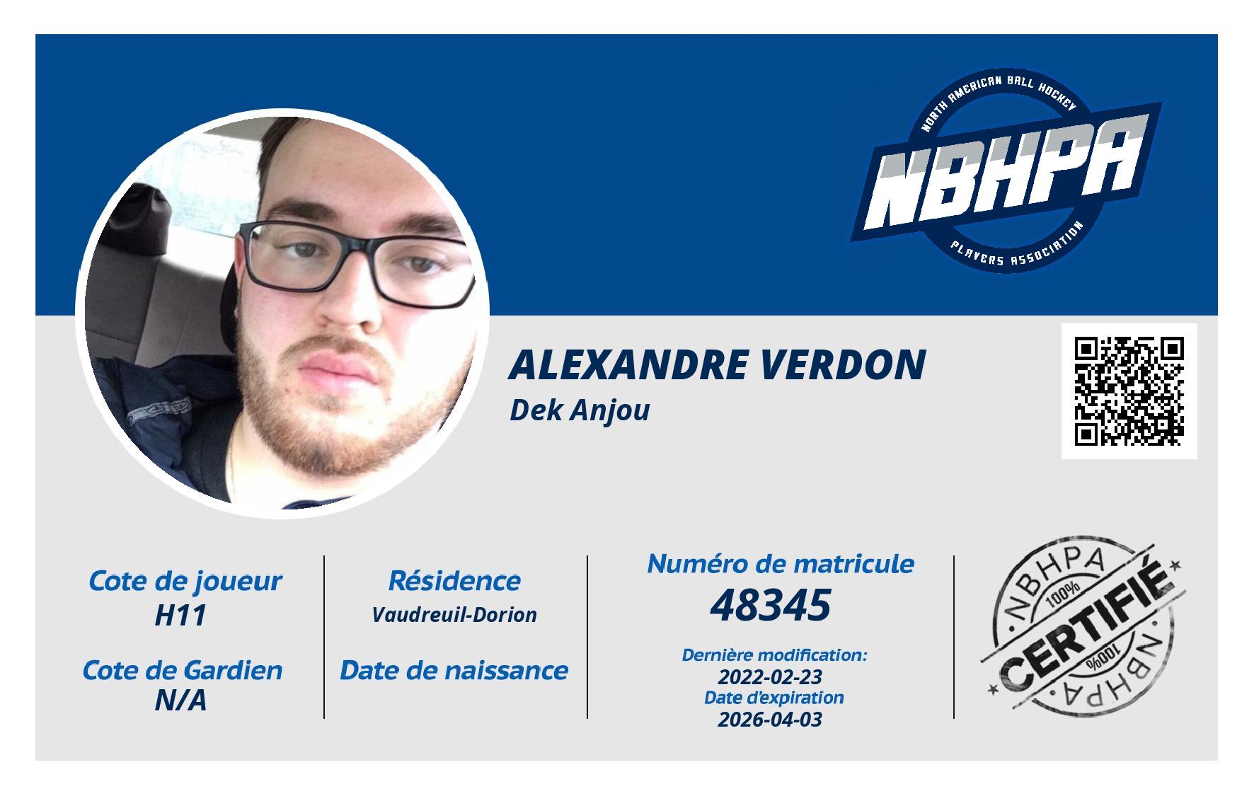 Alexandre Verdon