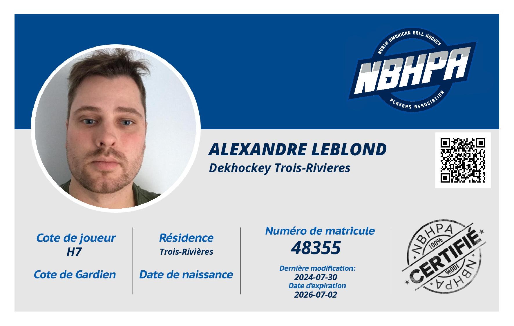 Alexandre Leblond