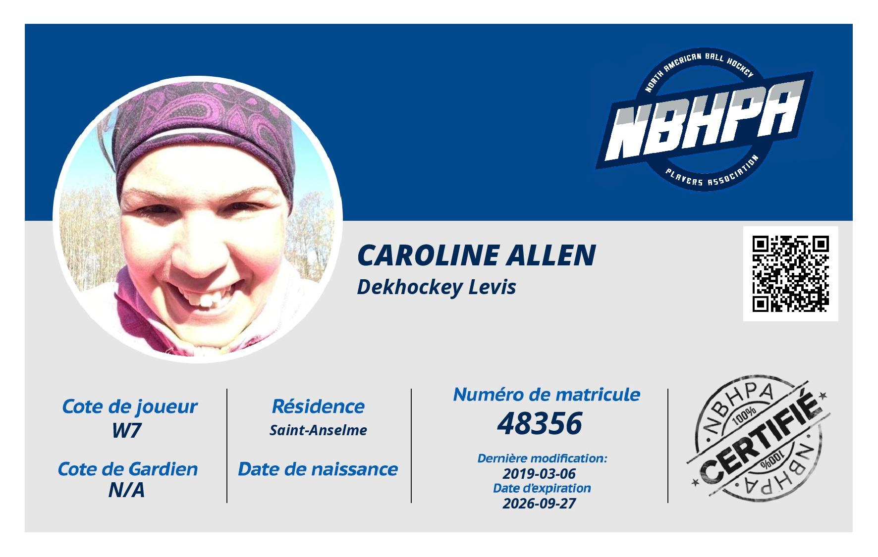 Caroline Allen