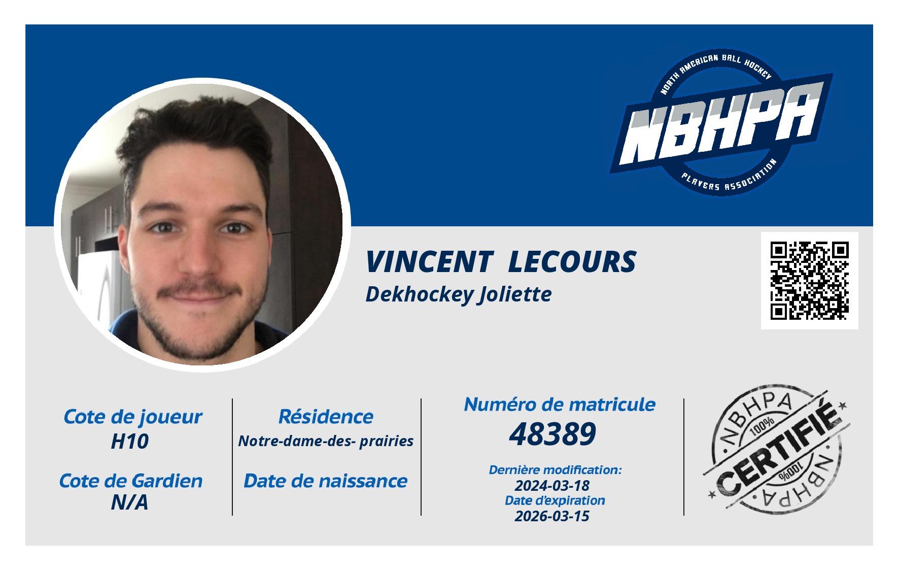 Vincent  Lecours