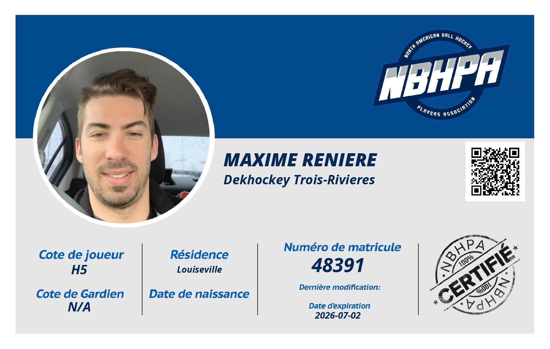 Maxime Reniere