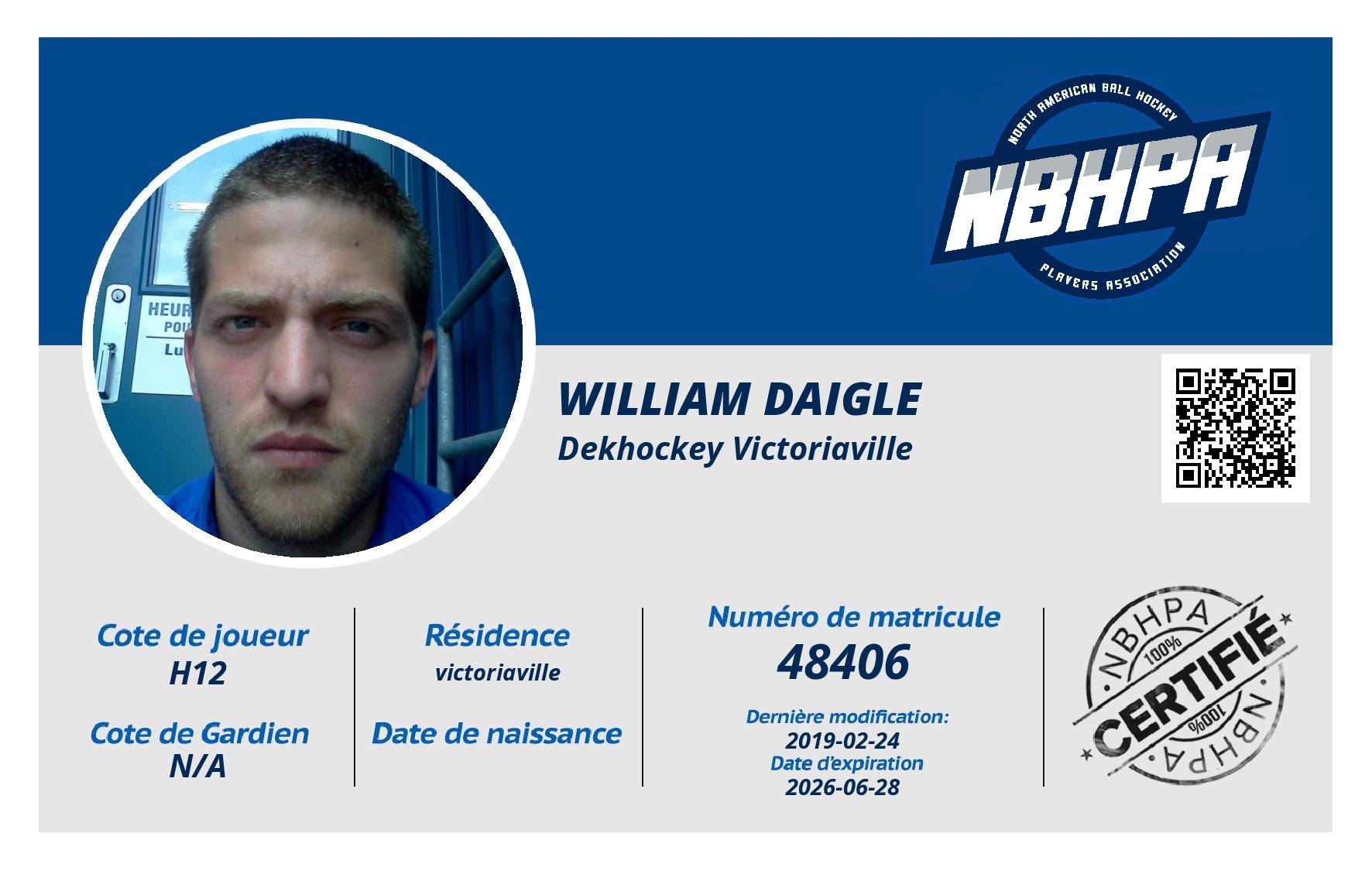 William Daigle