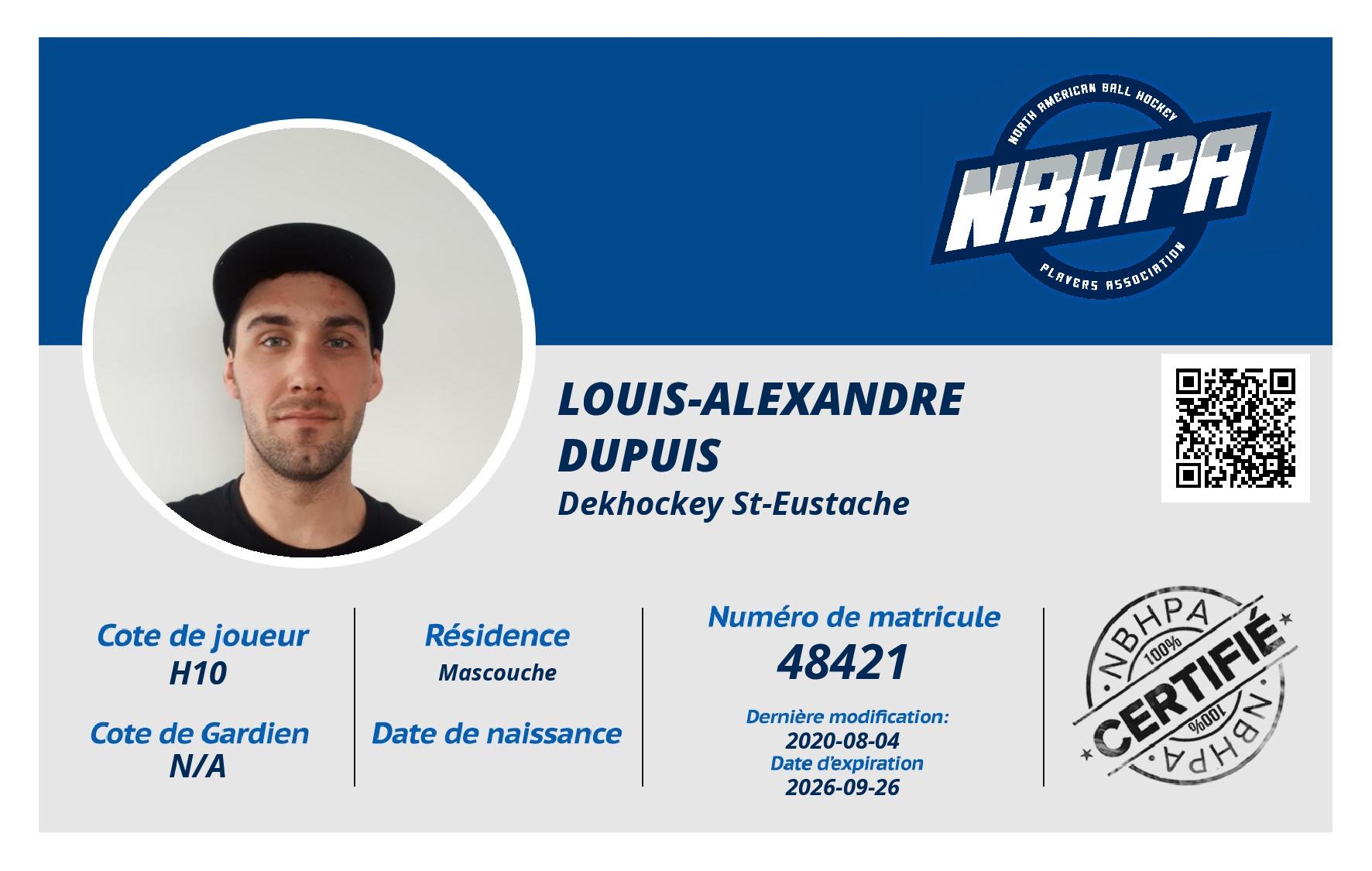 Louis-Alexandre Dupuis 