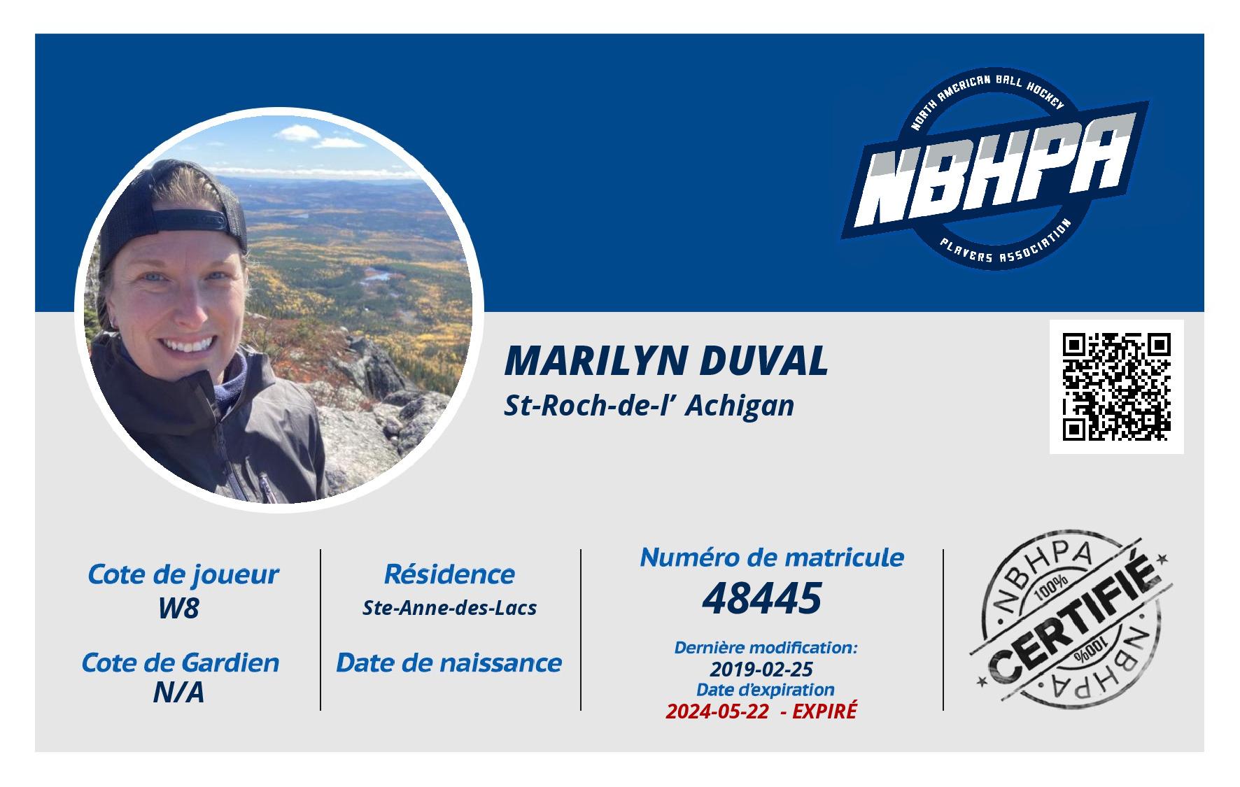 Marilyn Duval