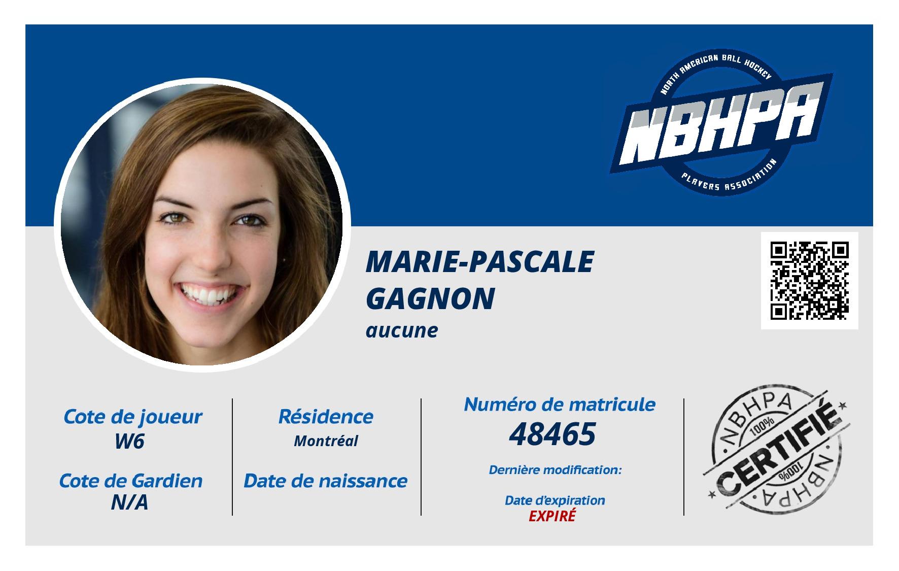 Marie-Pascale Gagnon