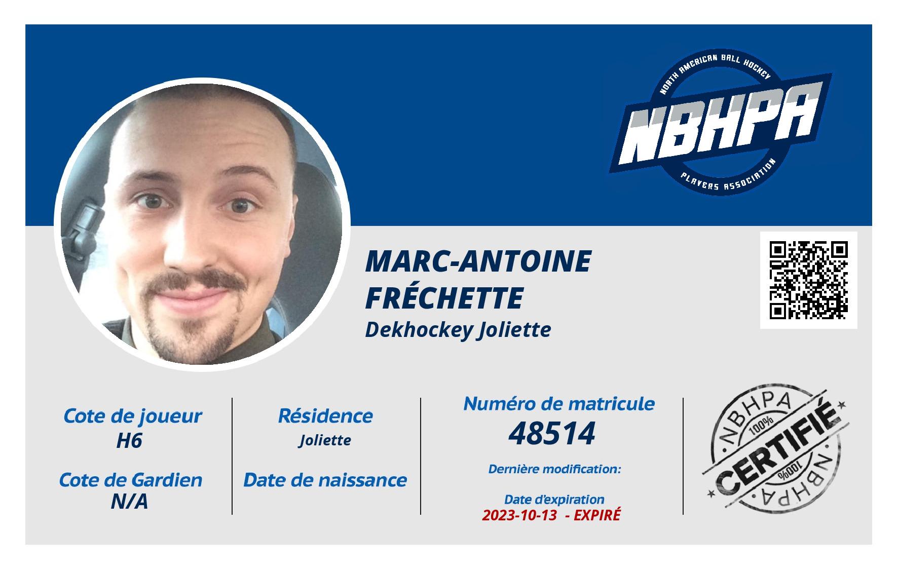 Marc-Antoine Fréchette