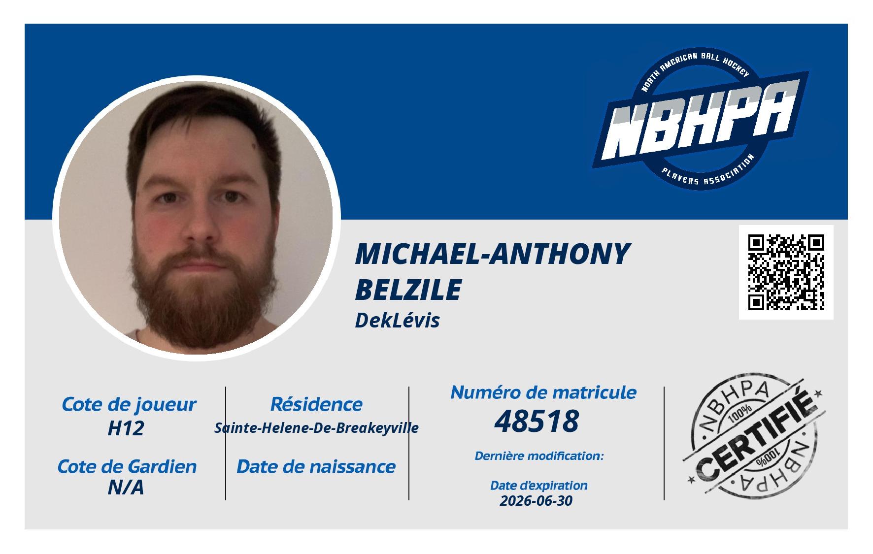 Michael-Anthony Belzile